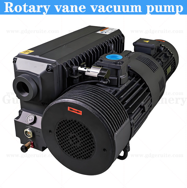 Rotary vane vacuum pump