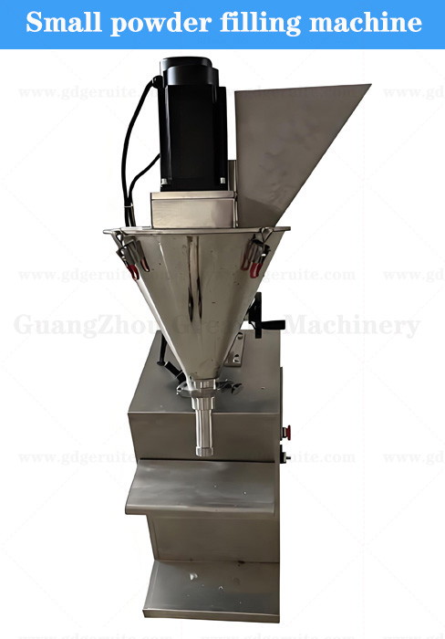 Semi automatic small powder filling machine