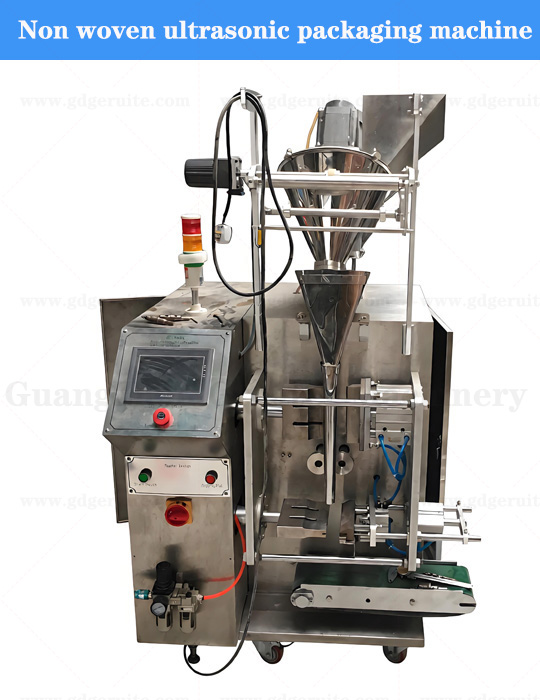 Non woven ultrasonic packaging machine (powder)